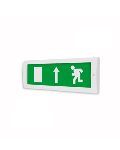 Табло М-12 «Направление к выходу прямо» Е11 (ИП Раченков) в Первоуральске Оповещатели Pintop.ru