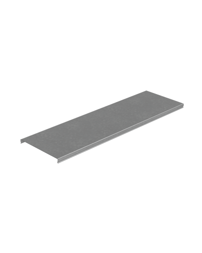 Крышка лотка 200х1,0 L2000 мм ПЛЮС КМ-Профиль (KLplus200-1.0-2000) в Первоуральске Аксессуары для лотков Pintop.ru