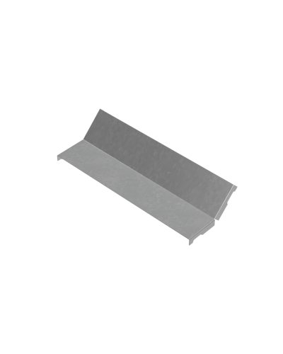 Крышка внутреннего вертикального угла 45 гр. 300 мм ПЛЮС INOX304 КМ-Профиль (KNLplus45-300 INOX304) в Первоуральске Аксессуары для лотков Pintop.ru