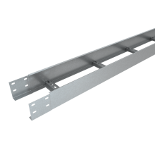 Лоток лестничный 100х100х1,5 L2500 мм "Быстрый монтаж" HD85 КМ-профиль (LLS100-100-1.5-2500 HD85)