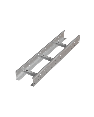 Лоток лестничный 100х100х1,2 L2000 мм INOX304 N КМ-Профиль (LL100-100-1.2-2000 INOX304 N) в Первоуральске Кабельные лотки Pintop.ru