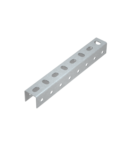 Соединитель усиленного профиля 250 мм INOX304 КМ-Профиль (SUP INOX304) в Первоуральске Аксессуары для лотков Pintop.ru