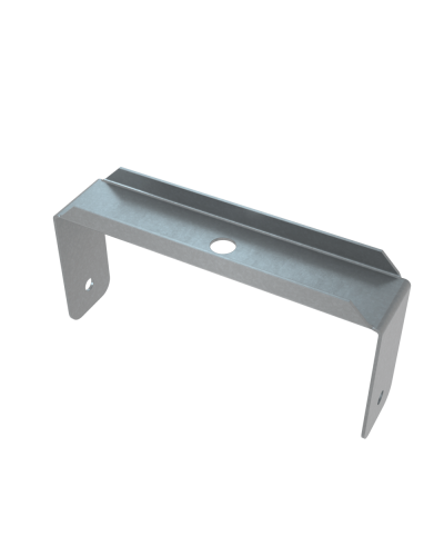 Скоба для подвеса на шпильке 150 мм INOX304 КМ-Профиль (SPS150 INOX304) в Первоуральске Держатели, клипсы, скобы Pintop.ru