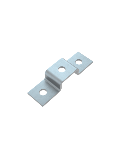 Прямоугольная скоба для страт-профиля 41х21 мм HD85 КМ-профиль (PS41-21 HD85) в Первоуральске Держатели, клипсы, скобы Pintop.ru