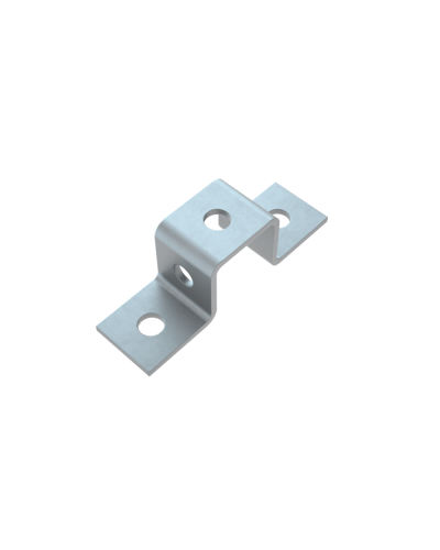 Прямоугольная скоба для страт-профиля 41х41 мм HD85 КМ-профиль (PS41-41 HD85) в Первоуральске Держатели, клипсы, скобы Pintop.ru