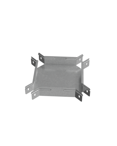 Х-разветвитель 50х50 мм ПЛЮС HD85 КМ-профиль (XDplus50-50 HD85) в Первоуральске Аксессуары для лотков Pintop.ru