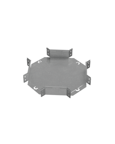 Х-разветвитель 80х200 мм ПЛЮС HD КМ-Профиль (XDplus80-200 HD) в Первоуральске Аксессуары для лотков Pintop.ru