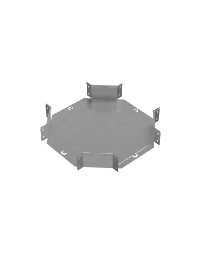 Х-разветвитель 100х300 мм ПЛЮС HD85 КМ-профиль (XDplus100-300 HD85) в Первоуральске Аксессуары для лотков Pintop.ru