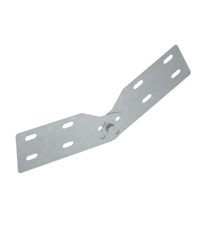 Шарнирный соединитель лестничного лотка 100 мм Быстрый монтаж КМ-Профиль (LSHS3) в Первоуральске Аксессуары для лотков Pintop.ru