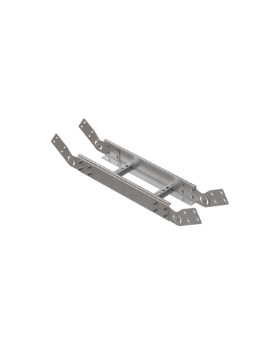 Вертикальный шарнирный угол 100х300х1,5 мм HD N КМ-профиль (LSHL100-300-1.5 HD N) в Первоуральске Аксессуары для лотков Pintop.ru