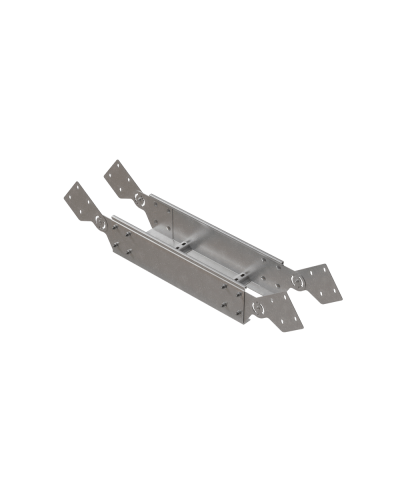 Вертикальный шарнирный угол 150х300х2,0 мм N КМ-профиль (LSHL150-300-2.0 N) в Первоуральске Аксессуары для лотков Pintop.ru