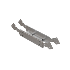 Вертикальный шарнирный угол 150х400х1,5 мм HD85 N КМ-профиль (LSHL150-400-1.5 HD85 N)