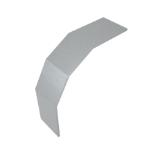 Крышка лестничного вертикального внешнего угла 90 гр. 150 мм INOX304 КМ-Профиль (KLVL90-150 INOX304)