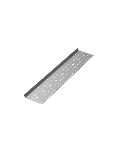 Дно лестничного лотка перфорированное 700х1,0 L2000 мм HD КМ-профиль (DLLP700-1.0-2000 HD) в Первоуральске Кабельные лотки Pintop.ru