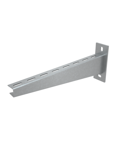 Консоль сварная усиленная тяжелая 400 мм HD85 КМ-профиль (KSUT400 HD85) в Первоуральске Аксессуары для лотков Pintop.ru