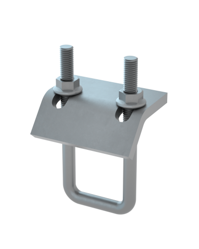 Зажим балочный усиленный 41 21-42 М8 КМ-Профиль (ZBU41 21-42 M8) в Первоуральске Крепеж Pintop.ru