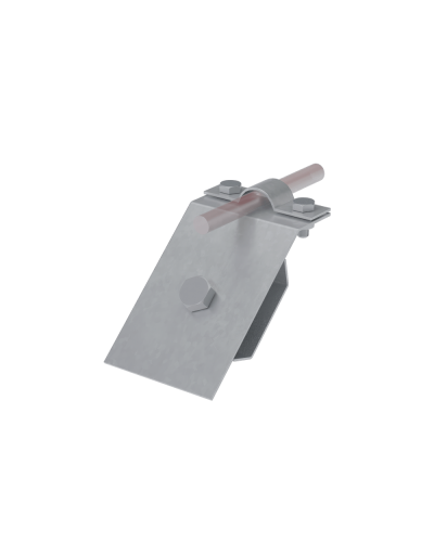 Держатель для водосточного желоба Ø 5-10 мм HD КМ-профиль (DVZH-D5-10 HD) в Первоуральске Монтажные материалы Pintop.ru