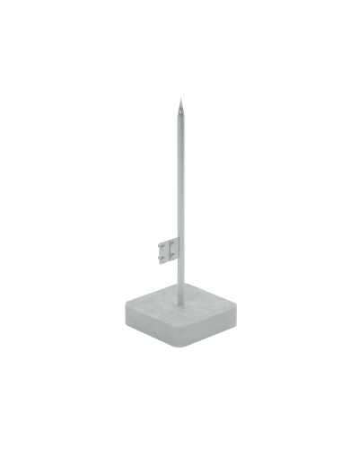 Вольностоящая молниеприемная мачта цельная H2,5 м HD КМ-Профиль (VMC-H2.5 HD) в Первоуральске Монтажные материалы Pintop.ru