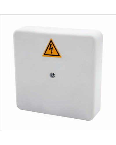 Коробка распределительная огнестойкая КРОПС-П2, IP41, габаритные размеры100х100х30 мм, для кабелей сечением до 4 мм2, 8 клемм КМ-Профиль (FRJB-KM-P2-4-08-КРОПС-IP41) в Первоуральске Распределительные коробки Pintop.ru