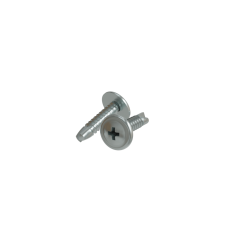 Саморез с прессшайбой и буром M4,2х19 мм (упак. 500 шт) КМ-Профиль (SHS-19B-KM)