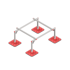 Опорная конструкция для установки оборудования TECHNORAPTOR FOOT 1200х1000 HD КМ-профиль (KM-TR-F-SSEI-1200-1000 HD)