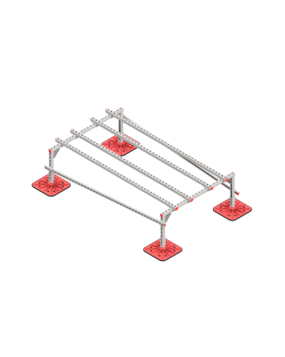 Опорная конструкция для установки оборудования TECHNORAPTOR FOOT 1200х2000 тип 2 HD КМ-профиль (KM-TR-F-SSEI-1200-2000-2 HD) в Первоуральске Системы видеонаблюдения Pintop.ru