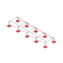 Опорная конструкция для установки оборудования TECHNORAPTOR FOOT 1200х5000 тип 2 HD КМ-профиль (KM-TR-F-SSEI-1200-5000-2 HD)