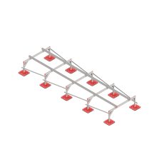 Опорная конструкция для установки оборудования TECHNORAPTOR FOOT 1500х5000 КМ-профиль (KM-TR-F-SSEI-1500-5000)