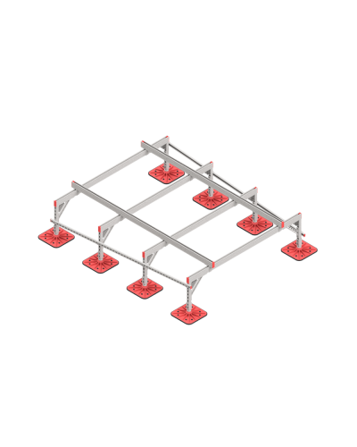 Опорная конструкция для установки оборудования TECHNORAPTOR FOOT 2000х2500 HD КМ-профиль (KM-TR-F-SSEI-2000-2500 HD) в Первоуральске Системы видеонаблюдения Pintop.ru