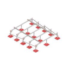 Опорная конструкция для установки оборудования TECHNORAPTOR FOOT 2500х3000 тип 3 КМ-профиль (KM-TR-F-SSEI-2500-3000-3)