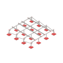 Опорная конструкция для установки оборудования TECHNORAPTOR FOOT 3000х3000 HD КМ-профиль (KM-TR-F-SSEI-3000-3000 HD)