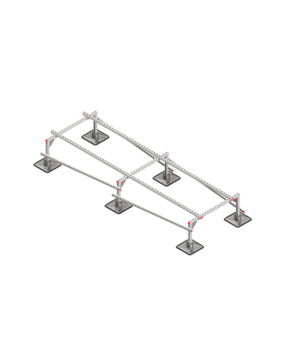 Опорная конструкция для установки оборудования TECHNORAPTOR STEELFOOT 1000х3000 HD КМ-профиль (KM-TR-STF-SSEI-1000-3000 HD) в Первоуральске Системы видеонаблюдения Pintop.ru