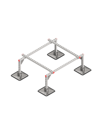 Опорная конструкция для установки оборудования TECHNORAPTOR STEELFOOT 1200х1000 HD КМ-профиль (KM-TR-STF-SSEI-1200-1000 HD) в Первоуральске Системы видеонаблюдения Pintop.ru