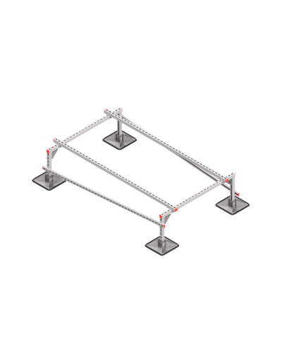 Опорная конструкция для установки оборудования TECHNORAPTOR STEELFOOT 1200х2000 тип 1 HD КМ-профиль (KM-TR-STF-SSEI-1200-2000-1 HD) в Первоуральске Системы видеонаблюдения Pintop.ru