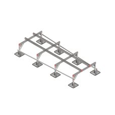 Опорная конструкция для установки оборудования TECHNORAPTOR STEELFOOT 1200х3000 тип 3 HD КМ-профиль (KM-TR-STF-SSEI-1200-3000-3 HD)