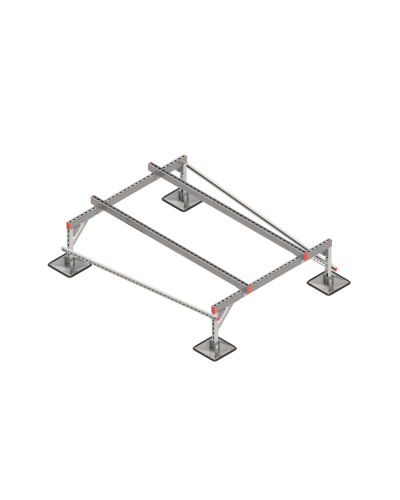 Опорная конструкция для установки оборудования TECHNORAPTOR STEELFOOT 1500х2000 тип 1 HD КМ-профиль (KM-TR-STF-SSEI-1500-2000-1 HD) в Первоуральске Системы видеонаблюдения Pintop.ru