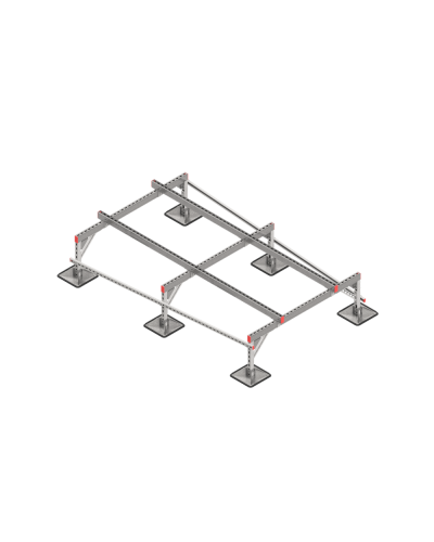 Опорная конструкция для установки оборудования TECHNORAPTOR STEELFOOT 1500х2500 HD КМ-профиль (KM-TR-STF-SSEI-1500-2500 HD) в Первоуральске Системы видеонаблюдения Pintop.ru
