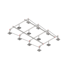 Опорная конструкция для установки оборудования TECHNORAPTOR STEELFOOT 2500х4000 КМ-профиль (KM-TR-STF-SSEI-2500-4000)