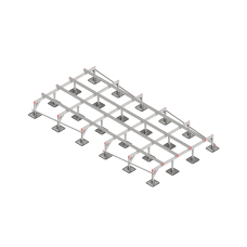Опорная конструкция для установки оборудования TECHNORAPTOR STEELFOOT 2500х5000 HD КМ-профиль (KM-TR-STF-SSEI-2500-5000 HD)