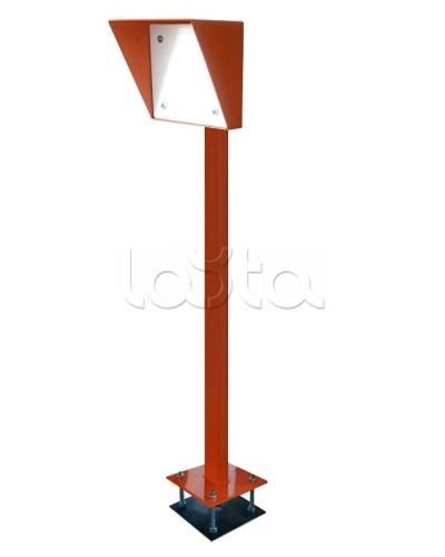 Стойка для считывателя Аякс 150х150 мм, оранжевая, Базовая, прямая в Первоуральске Дополнительное оборудование для СКУД Pintop.ru