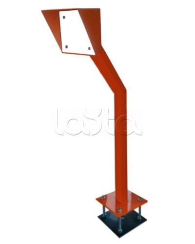 Стойка для считывателя Аякс 170х180 мм, оранжевая, Базовая, наклонная в Первоуральске Дополнительное оборудование для СКУД Pintop.ru