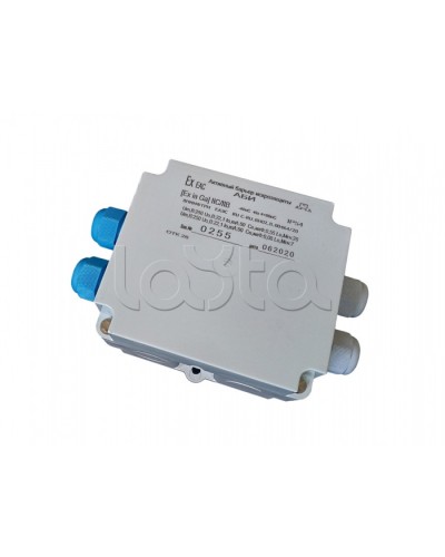 Барьер искрозащиты Магнито-контакт «АБИ-2» (12В, 600мА, IP66) в Первоуральске Комутационные взрывозащищенные коробки Pintop.ru