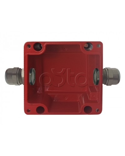 Коробка соединительная Магнито-контакт МКС 2В «МОРОЗ» IP66/IP68 цвет красный в Первоуральске Распределительные коробки Pintop.ru