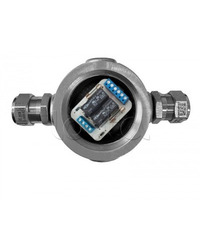 Магнито-Контакт УК-ВК-Ех-12 АЯКС П, с двумя кабельными вводами ВН20 в Первоуральске Комутационные взрывозащищенные коробки Pintop.ru