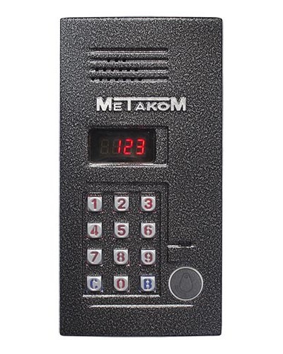 Блок вызова домофона Метаком MK2012-RFEV в Первоуральске Блоки вызова многоабонентные Pintop.ru