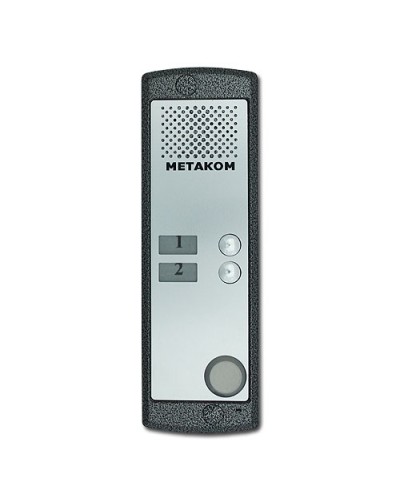 Блок вызова домофона Метаком MK2-X-MF в Первоуральске Вызывные аудиопанели малоабонентные Pintop.ru
