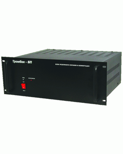 Блок резервного питания и коммутации ТРОМБОН-БП-14 в Первоуральске 19 оборудование (рэковое/стоечное) Тромбон Pintop.ru