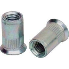 Заклепка резьбовая стальная с фланцем М6х1х16 (1000 шт/уп) ПожТехКабель (868-003)