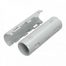 Муфта разборная d20 мм атмосферостойкая серая (10шт/320шт уп/кор) Промрукав (PR13.0430)