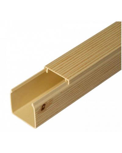 Кабель-канал сосна 2-й замок 25х25 (48м/уп) Промрукав (PR.025438) в Первоуральске Кабель-канал Pintop.ru